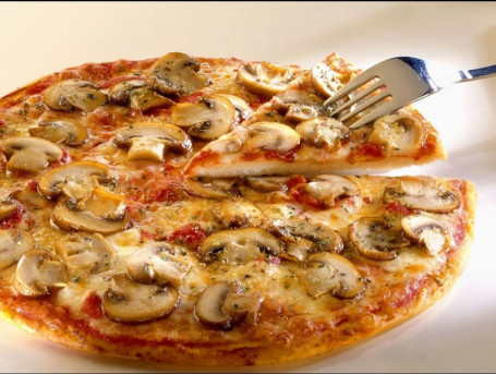 Mushroom Cheese Big Pizza