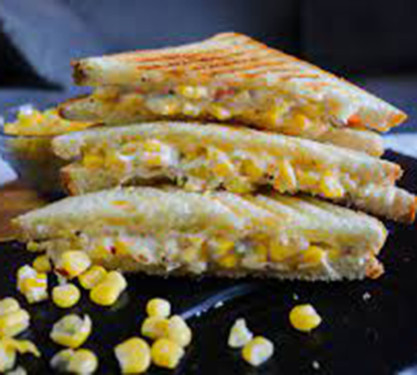 Golden Corn Cheese Sandwich