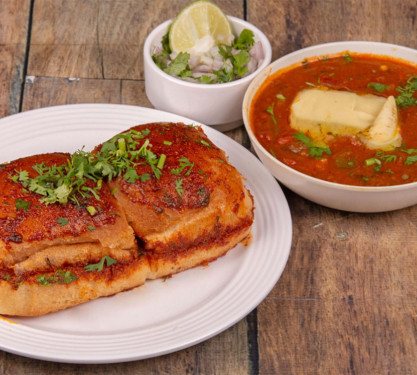 Masala Pav With Bhaji (Oil)