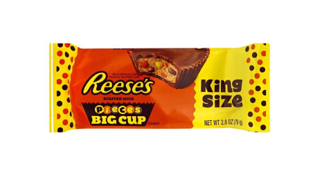 Copo De Manteiga De Amendoim Reeses Reeses Pedaços King Size