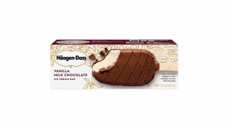 Haagen Dazs Barra De Sorvete De Chocolate Ao Leite Com Baunilha 3Oz