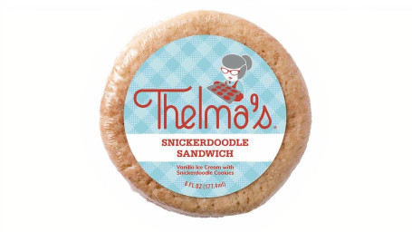 Thelma's Snickerdoodle Ice Cream Sandwich 6 Onças