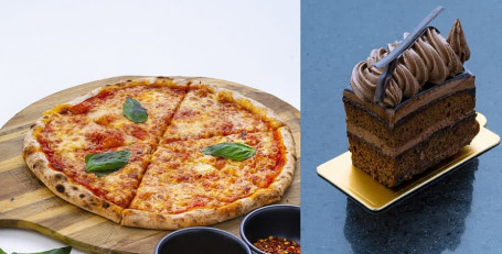 Combo Deal: Regular Size Fire Oven Pizza Chocolate Pastry Combo Sourdough