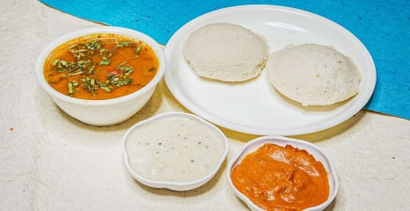 Float Sambar Idli [2 Pieces]