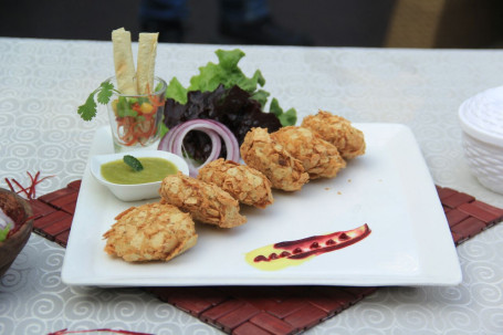 Dahi Papdi Kebab