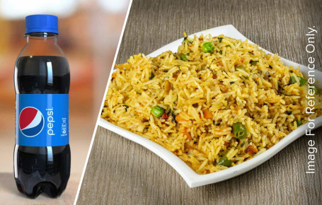 Veg Biryani Pepsi