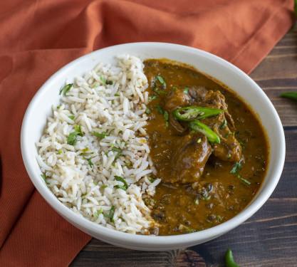 Mutton Curry+Rice