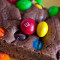Oven-Baked Brownie with Reese's Pieces