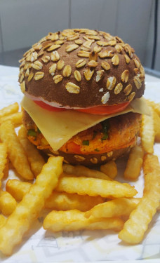 Hangrys Favourite Dhamaka Burger