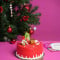 Red Velvet Christmas Cake 500 Gm