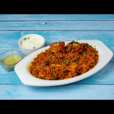 Veg Biryani Combo Curd