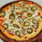 Jalapenos And Mushroom Pizza