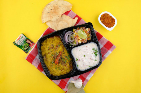 Dal Tadka Mini Meal [Serves 1] [60% Off At Checkout]