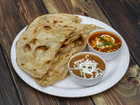 Paneer Butter Masala And Dal Makhni With Choice Of Breads