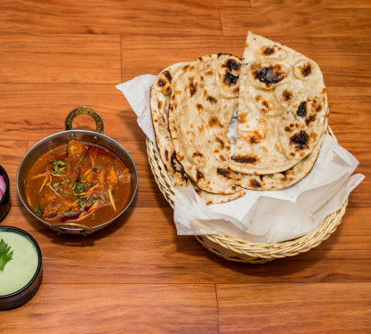 Chicken Curry 3 Roti Salad