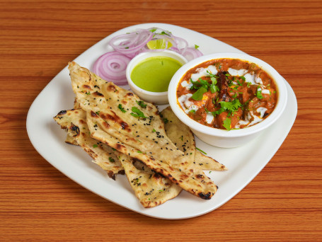 Butter Naan Karahi Paneer (1 Pc)