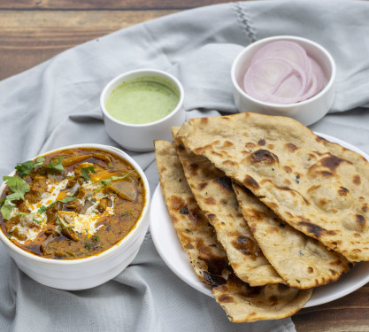 Half Karahi Paneer 4 Roti