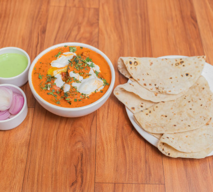 Quarter Karahi Chicken 4 Roti