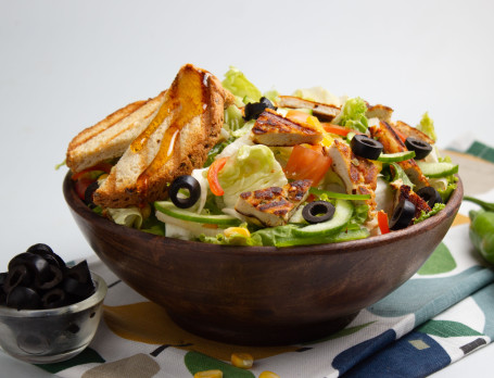 Grilled Tofu Salad With Honey Chilli Dressing
