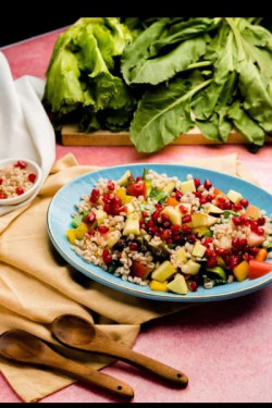 Fresh Fruits Nuts And Seed Mix Salad