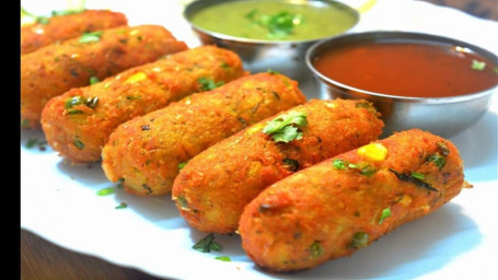 Cheese Corn Kabab (8 Pcs)