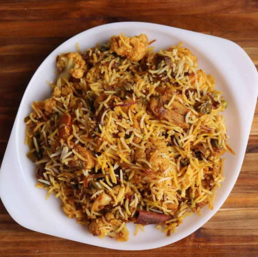 Crunchy Chaap Zafrani Biryani