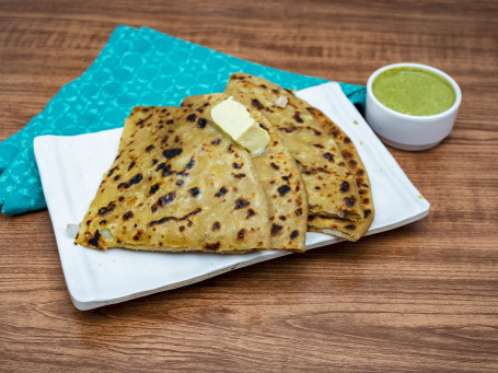 2 Gobhi Paratha Butter