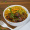 Noodles With Manchurian Balls In Gravy