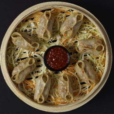 Veg Schezwan Mushroom Dimsums (8 Pcs)