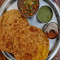 Paneer Stuffed Puri With Chana