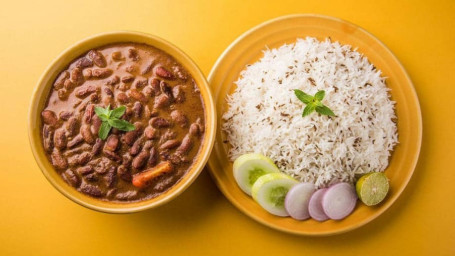 Rajma+Rice+Raita