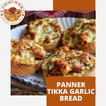Panner Tikka Garlic Bread