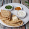 2 Aloo Gobi Mix Parantha Chutney Pickle Butter Curd [200 Gram]