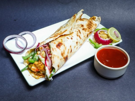 Single Veg Paneer Kathi Roll