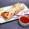 Single Chicken Keema Kathi Roll