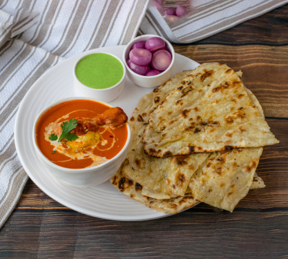 Curry Chicken With 2 Butter Naan