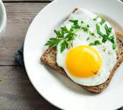 Half Fry Bread With Two Egg Bread (2 Pcs)