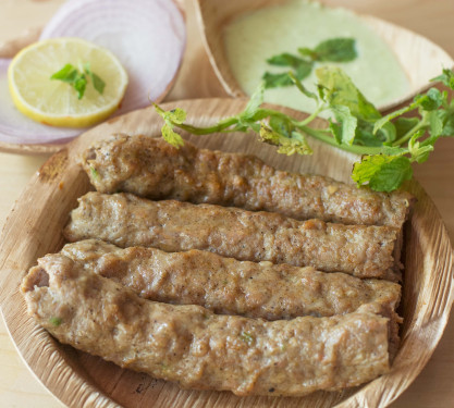 Jamma Mutton Seekh Kabab Butter Roti [1Pc]