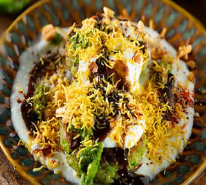 Tikki Chaat With Chana Sabji [2Pieces]