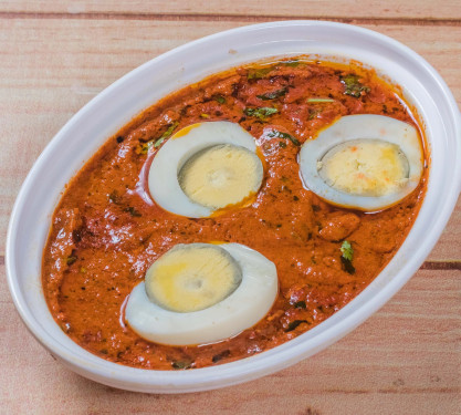 Egg Curry (2 Eggs) 3 Tawa Roti