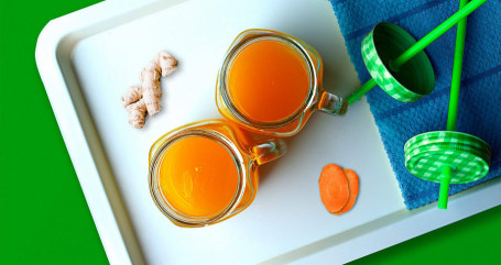 Ginger Lime Carrot Juice