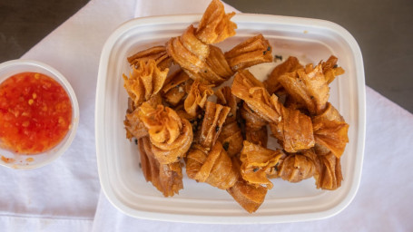 Fried Crispy Tofu Skin