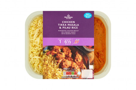 Morrisons Chicken Tikka Masala Pilau Rice