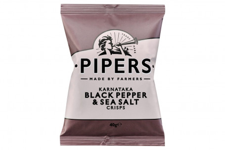 Pipers Black Pepper Sea Salt