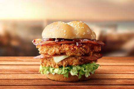 Hambúrguer Original Com Bacon Para Churrasco
