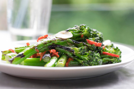 Chargrilled Broccoli, Chilli, Garlic