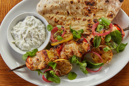 Skewered Chicken Souvlaki