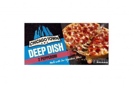 Chicago Town Deep Dish Pepperoni Pizza Pack