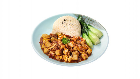 Ma Po Tofu With Rice