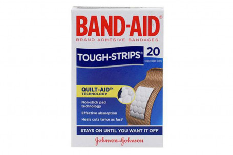 Bandaid Hard Strips Regular